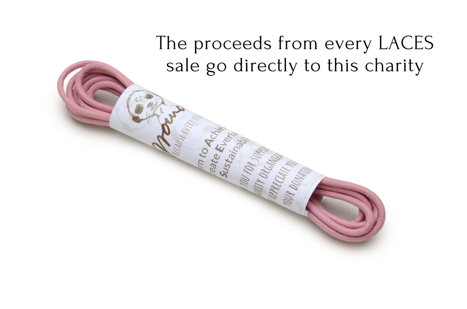 KidSafe Project LACES - pink shoelaces - #tag1#